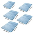 thumbnail image 5 of Dog Cooling Mat Ice Silk Pet Cooling Pad Breathable, No Need to Freeze or Refrigerate, Reusable Summer Cooling Bed for Indoor Outdoor Car & Crate, 5 of 7