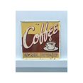 thumbnail image 1 of Coffee Aroma Vintage Metal Wall Decor, 1 of 1
