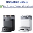 thumbnail image 4 of For Ecovacs Deebot X8 Pro Omni Vacuum Cleaner Main Side Brush HEPA Filters Dust Bags Replacement Acc, 4 of 5