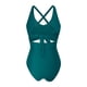 thumbnail image 3 of Traje de Baño con Falda Inferior Conservador Color Sólido Traje de Baño, 2025 Primavera Moda Dividida Conjunto Conjunto, 3 of 8