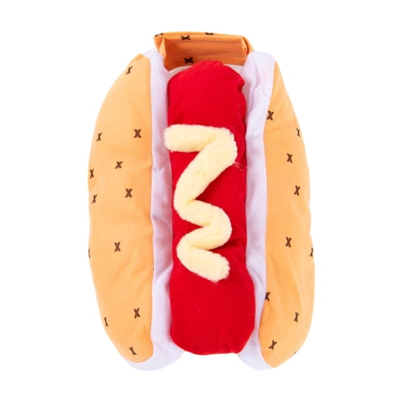 Hot Dog Pet Costume for Cats and Dogs, Funny Wiener Outfit for Small Large Pets, Halloween Cat Costume, Dog Halloween Costume for Party