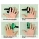 thumbnail image 5 of Paquete de 4 férulas para dedos, vendajes para artritis, férulas para dedos en gatillo, dedos rotos y dedos tensos (4 colores), 5 of 7