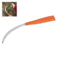 thumbnail image 1 of Lttoisl Faucille Dentelée en Acier Inoxydable avec Lame de 10,6 Pouces, Poignée Ergonomique en Plastique, Outil de Récolte Durable pour le Jardinage, le Camping, l'Entretien de Pelouse, la Gestion des Terres, 1 of 8
