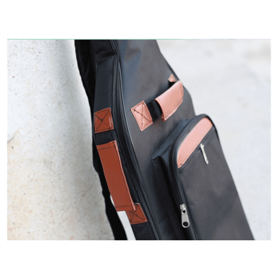Electric Bass Bag Electric Bass Case Waterproof Oxford Cloth 0.35 Inch Extra Thick Sponge Overly Padded