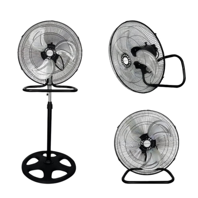 Ventilador 3 en 1 Grávita Pedestal Piso Pared 18 pulgadas 3 Velocidades