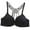 Black, variant on Women Bras Fashion Leopard Print Lace Bra Bra V-Neck Lightly Lined Bra Feature Hook and Eye Closure Balconette Bra Style Y-173 , Pink-b 4XL