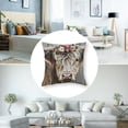 thumbnail image 5 of nygtbtfer Throw Pillow Cover Decor Country Farmhouse for Gifts and Home Decor Throw Pillow Cover Farmhouse Throw Pillow Cover White, 5 of 7