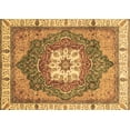thumbnail image 1 of Ahgly Company Indoor Rectangle Abstract Brown Modern Area Rugs, 7' x 10', 1 of 4