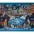 thumbnail image 2 of Dowdle Jigsaw Puzzle - Hometown Christmas - 500 Piece, 2 of 2