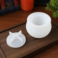 thumbnail image 3 of Resin Jar Mold with Lid 1 Set Resin Molds Silicone Molds for Epoxy DIY Storage Case Container, 3 of 10