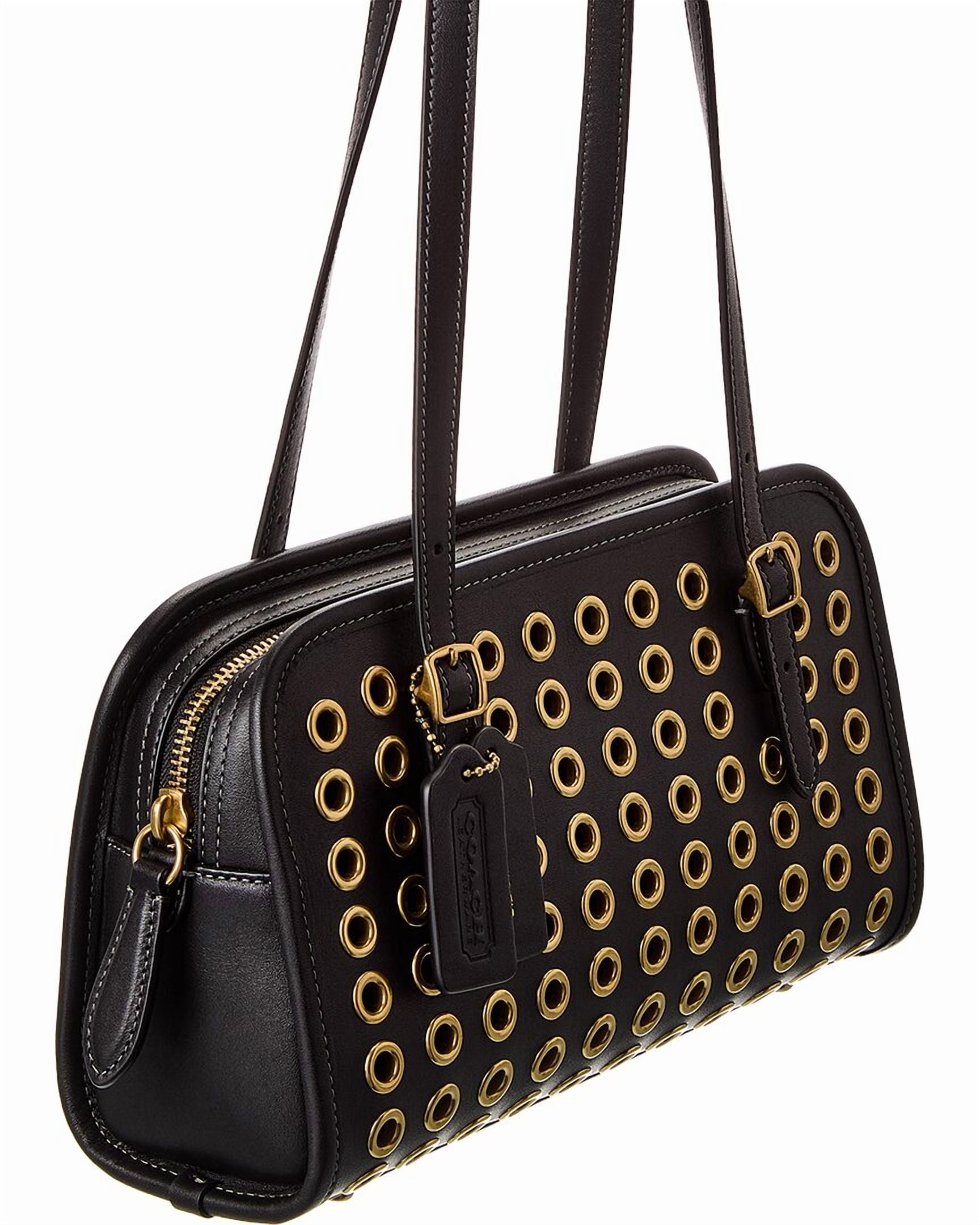 バッグ archive coach grunge leather bag black バッグ archive coach grunge leather bag black Coach Black