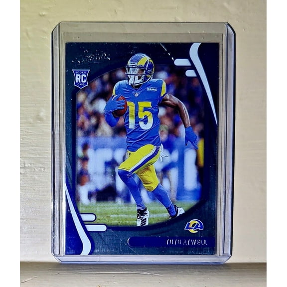 Tutu Atwell 2021 Panini NFL Absolute Football #119 Rookie Card Rams