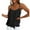 Black, variant on LSLJS Women Spaghetti Strap Tank Tops Fashion Women's Summer Round-Neck Sleeveless Solid Casual CamisTop Blouse