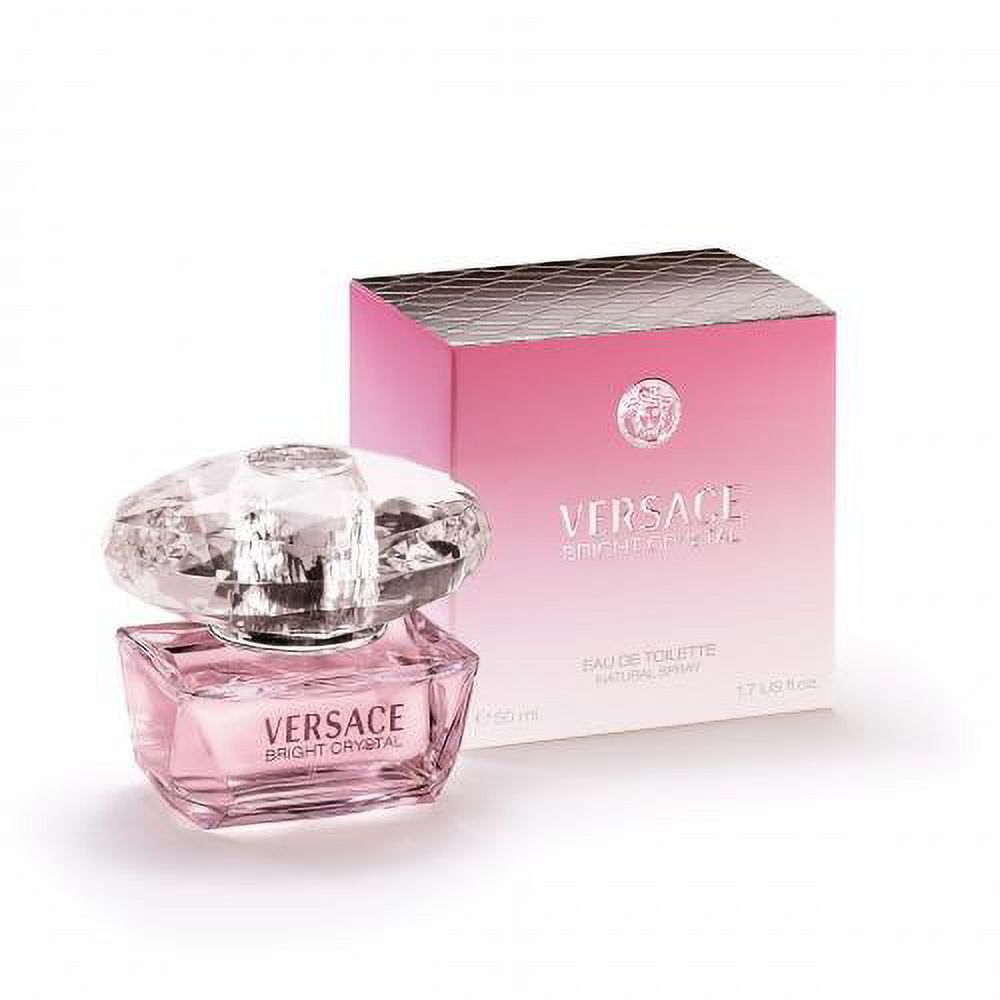 Versace Bright Crystal Eau de Toilette, Perfume for Women, 1.7 Oz - image 2 of 2