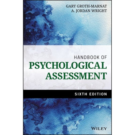 Pre-Owned Handbook of Psychological Assessment (Hardcover) 1118960645 9781118960646