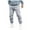 Grey, variant on Men's Autumn Winter High Street Loose Sports Running Sweater Pants