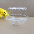 thumbnail image 3 of Clear Plastic Single Cupcake Cake Case Muffin Pod Dome Holder Box Containers, 3 of 5