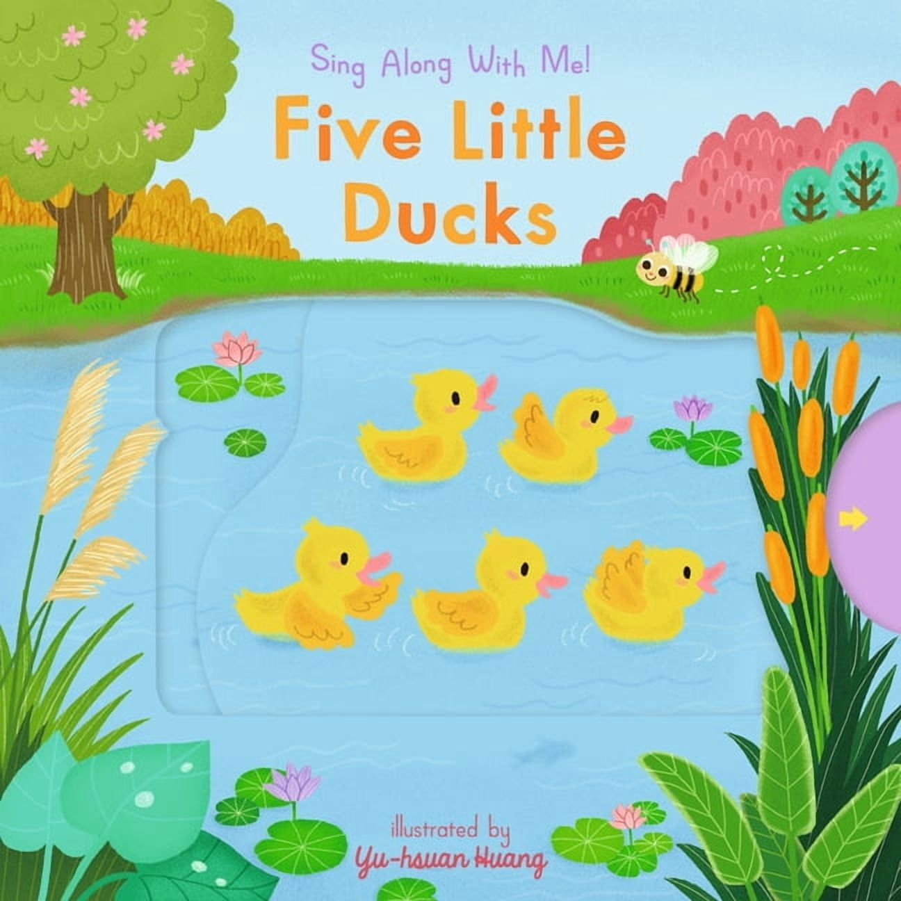 Raffi Songs to Read Five Little Ducks Board Book with Springtime