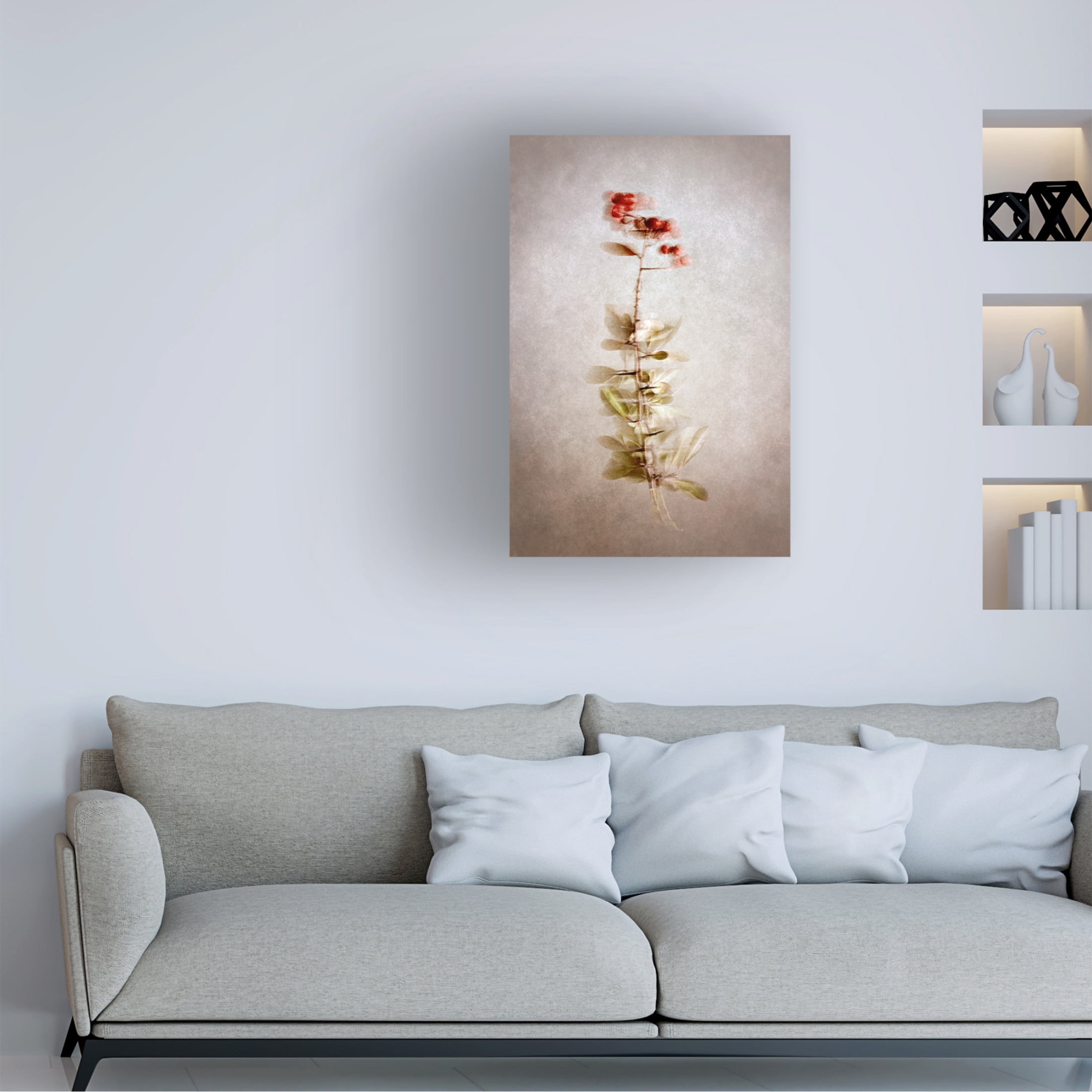 Trademark Fine Art Cicek Kiral Exposed Canvas Wall Art