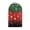 Christmas, variant on HELLHERO Red and Blue Butterfly Rose Pattern Kitchen Accessories 1Pcs Polyester 15.94"H x 9.45"L x 7.28"W for Kitchen Counter Protective