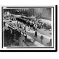thumbnail image 2 of Historic Framed Print, [Some of the 400 surrendering German soldiers standing outside the Chamber of Deputies in Paris, awaiting inspection and removal to prisoner of war camps], 17-7/8" x 21-7/8", 2 of 9