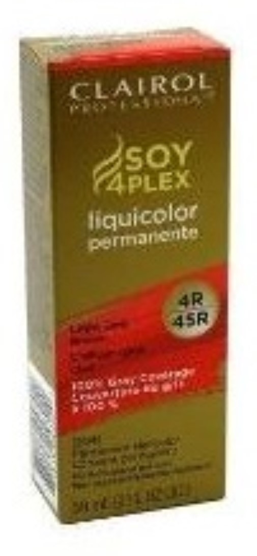 Clairol Professional Liquicolor 4R/45R Light Red Brown, 2 oz (Pack of 2) - image 1 of 1