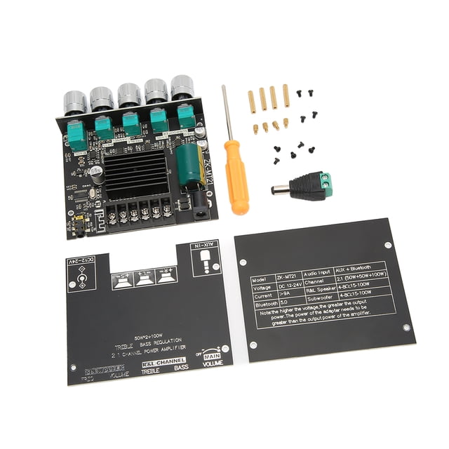 Módulo Amplificador de Potencia Digital Bluetooth NikouMX 2.1