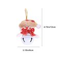 thumbnail image 3 of Adornos Navideños onlyliua para Árbol de Navidad Pequeños Colgantes Muñeca con Cascabeles, 3 of 6