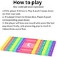 thumbnail image 4 of Big Jumbo Pop Its It Fidget Gigante Mega Push Bubble Popit Poppet Popper Figet Grande Enorme Rainbow Poppit Pop-It Popet Juego Tablero de ajedrez Sensory Figette para niños Adultos Adepaton WMCH-427, 4 of 7