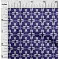 thumbnail image 1 of oneOone Cotton Poplin Fabric Arrow Sign Kasuri Decor Fabric Printed BTY 56 Inch Wide, 1 of 4