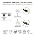 thumbnail image 5 of Tianle 8K HDMI 2.1 Cable, 1m/3.3ft 48Gbps Ultra High Speed Braided HDMI Cable HDR10 Compatible with 8K60Hz, 4K120Hz, HDCP 2.2 2.3, PC, Monitor, Laptop, PS5, Ethernet, 5 of 7