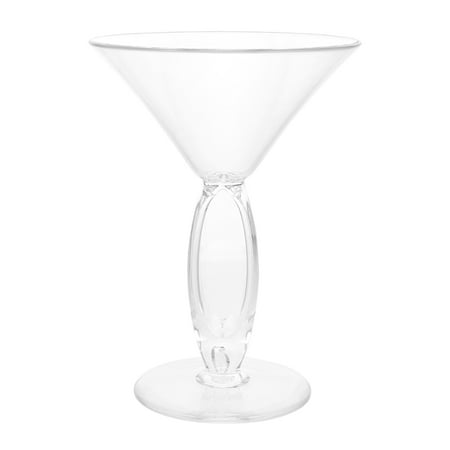 

Bar Cocktail Glass 1Pc Cocktail Glass Unique Whiskey Glass Acrylic Water Cup Clear Champagne Glass