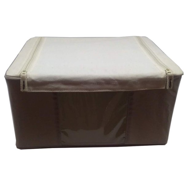 Soft Storage Organizer Bin with Viewing Window