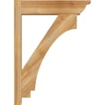 thumbnail image 3 of Ekena Millwork 6"W x 22"D x 30"H Imperial Rough Sawn Traditional Outlooker, Western Red Cedar, 3 of 4