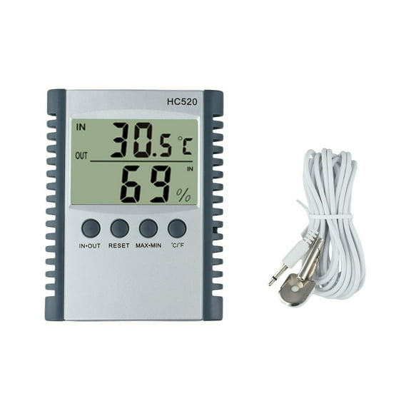 Indoor And Outdoor Electronic Digital Display Temperature And Humidity Meter E3011
