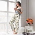 thumbnail image 5 of Sigee Keys1 print Women's Soft Pajama Pants Lounge Sleep Bottoms with Elastic Waistband and Pockets-Small, 5 of 6