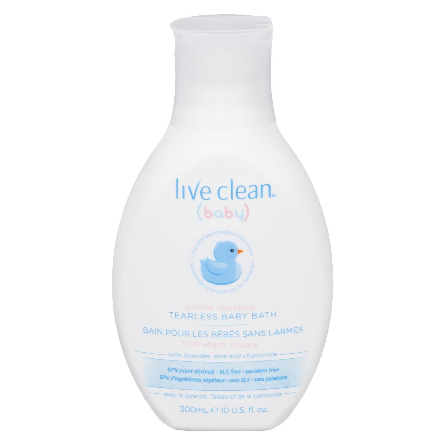 Live Clean Gentle Moisture Tearless Baby Bath