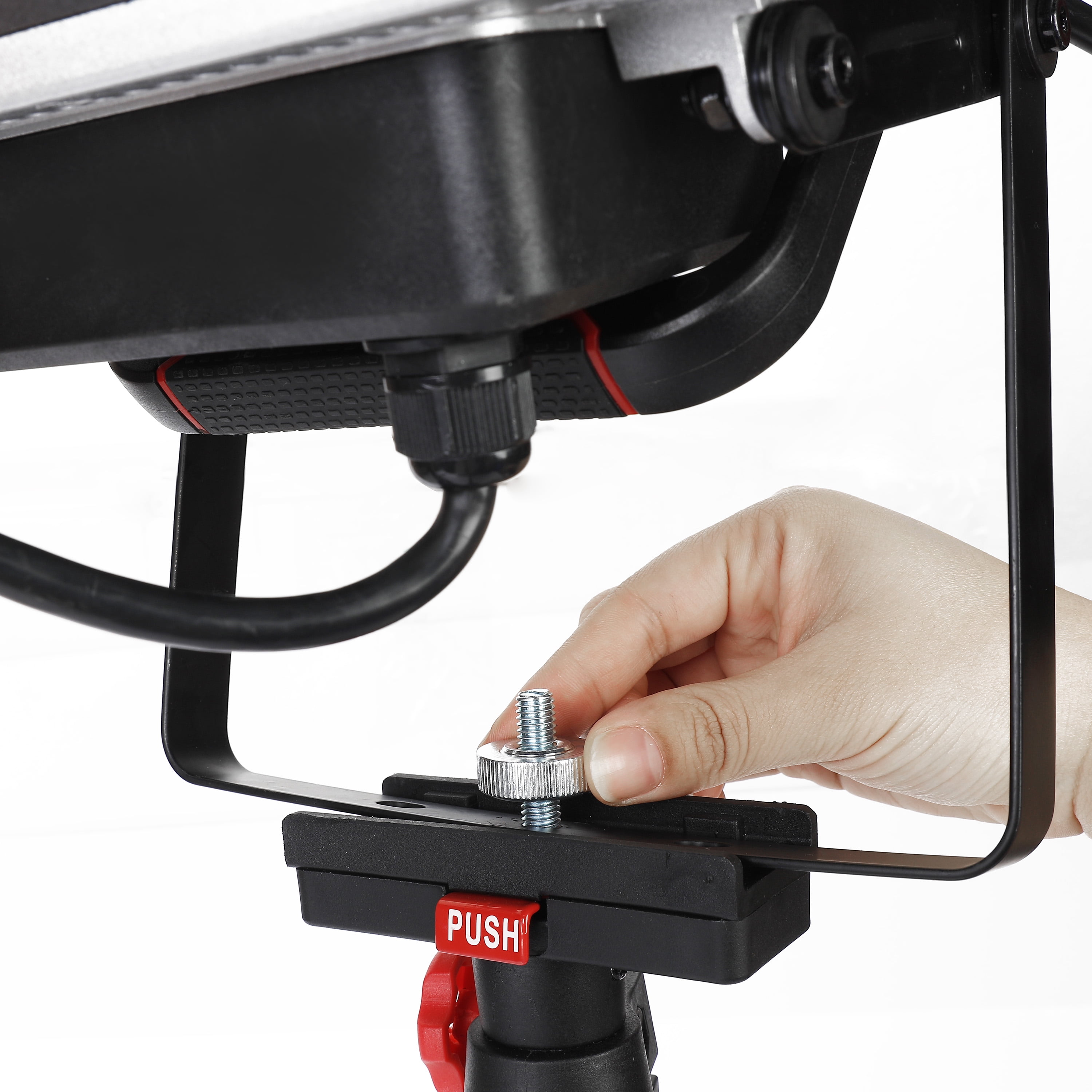 Hyper Tough Adjustable Tripod Stand for Work Lights and Cameras
