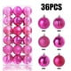 thumbnail image 1 of Promoción de verano Qianying, liquidación, 36 bolas navideñas para árbol de Navidad, adornos colgantes para fiestas en el hogar, decoración de 3 cm, 1 of 4