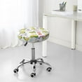 thumbnail image 7 of Round Bar Stool Seat Covers, Happy Avocado (2) Elastic Round Chair Cover Stool Seat Slipcover Bar Stool Cushions Round Pad for 12-14 inch, 7 of 7