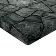 thumbnail image 2 of Ambesonne Grey Fitted Sheet, Stone Wall Rough Rusty, Full Size, Grey, 2 of 3