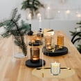 thumbnail image 3 of Miangastore Iron Aromatherapy Rotating Candlestick Desktop Decor 1 Set 8.25X7.07X3.34in, 3 of 8