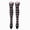 Z202-Pink, variant on NOLDARES Women Thigh High Socks Cute Over Knee Socks with Bow Bones Cosplay Halloween Costume Socks(Z202-Pink)