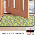 thumbnail image 3 of Yellow Lemon Fruit Leaves White Pattern Door Rugs,Washable Non Slip Door Mats Indoor,Decorative Door Mats,Entry Mat Indoor for Entrance,Bedroom,Kitchen,Bathroom,30"x17", 3 of 6