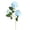 Blue, variant on Cyenie Artificial Rose Bouquet in Blue, Artificial Three Headed Peony Rose for Home Garden Parties Decoration