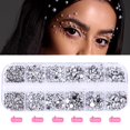 thumbnail image 2 of TwistyTieLB Hair Donut Bun Maker Ring Style 2PCS Grande 3.5 pulgadas para cabello grueso y largo (marrón), 2 of 5