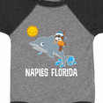 thumbnail image 4 of Inktastic Naples Florida Vacation Boys or Girls Baby Bodysuit, 4 of 5