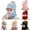 E-C, variant on Children's Balaclava Hat Scarf Earflap Set 2 in 1 Boys Girls Warm Windproof Knit Hat Cap for Christmas