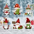 thumbnail image 6 of 6PCS Christmas Yard Signs Xmas Gnomes Decorative Gnomes Yard Stakes Holiday Christmas Swedish Tomte Yard Decorations Winter Home Pathway Walkway Decor Christmas Outdoor Garden Lawn Decorations, 6 of 8