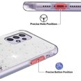 thumbnail image 4 of Compatible with Samsung A33 5G Case Clear Glitter Sparkly Cases Shockproof Samsung Galaxy A33 5G Phone Case Silicone Cute Slim Protective Case (Samsung A33 5G, Clear), 4 of 13